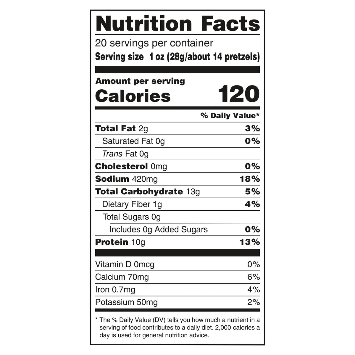 Utz Protein Sea Salt Mini Twists Pretzels, 20 oz.