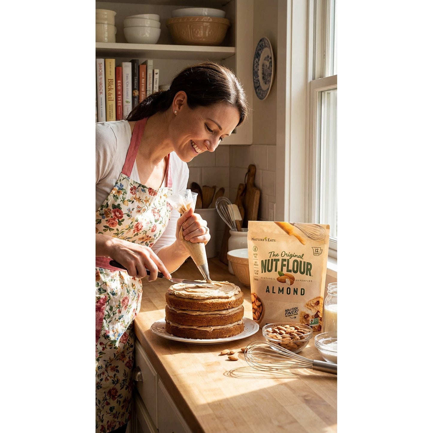 Nature's Eats Blanched Almond Nut Flour, 48 oz.
