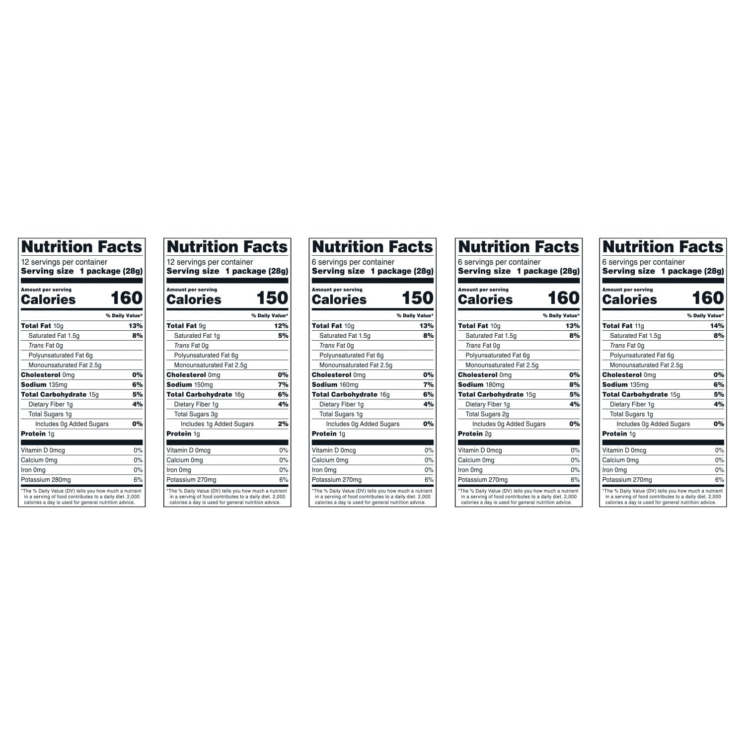 Member's Mark Variety Pack Potato Chips, 1 oz., 42 pk.
