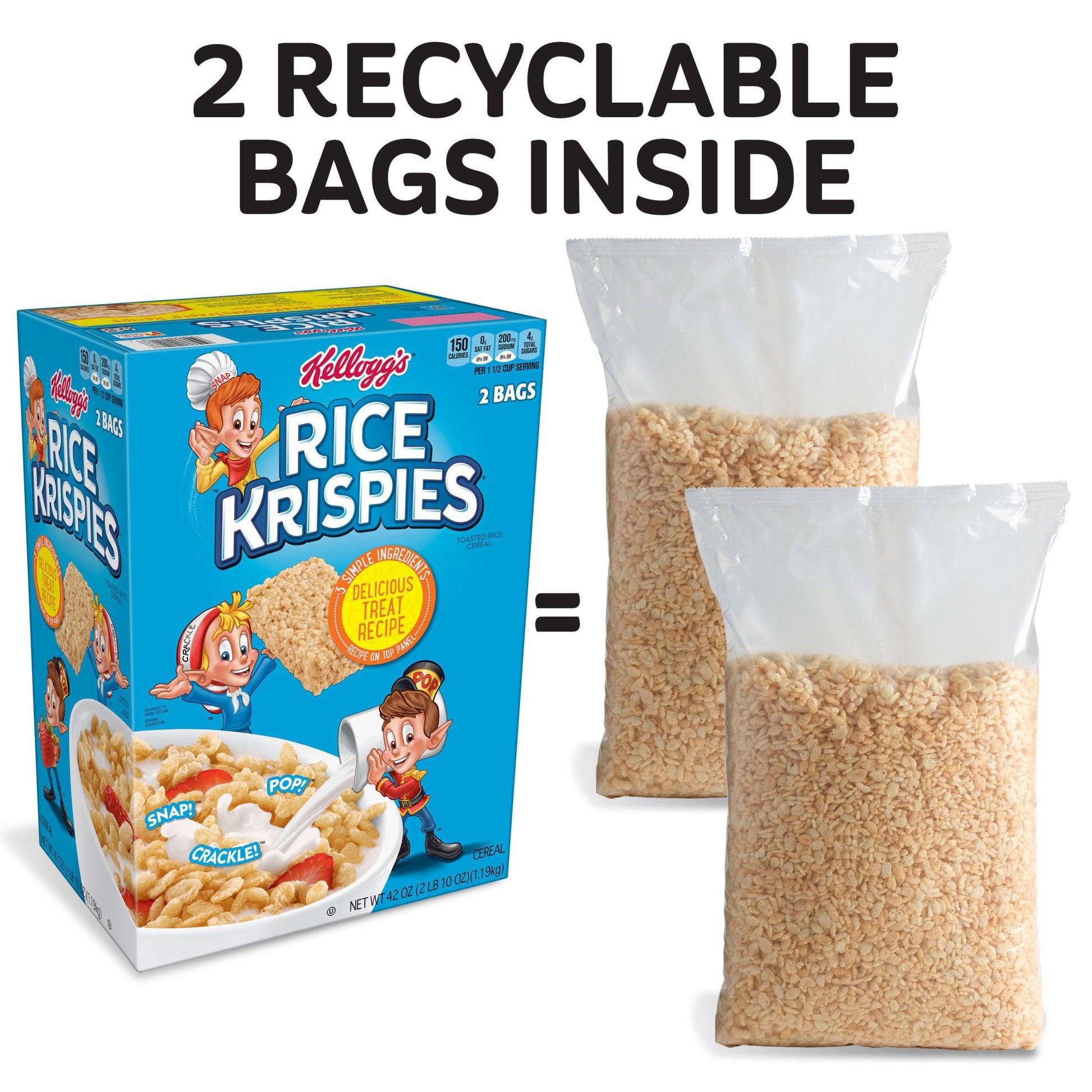 Rice Krispies Cereal, 42 oz.