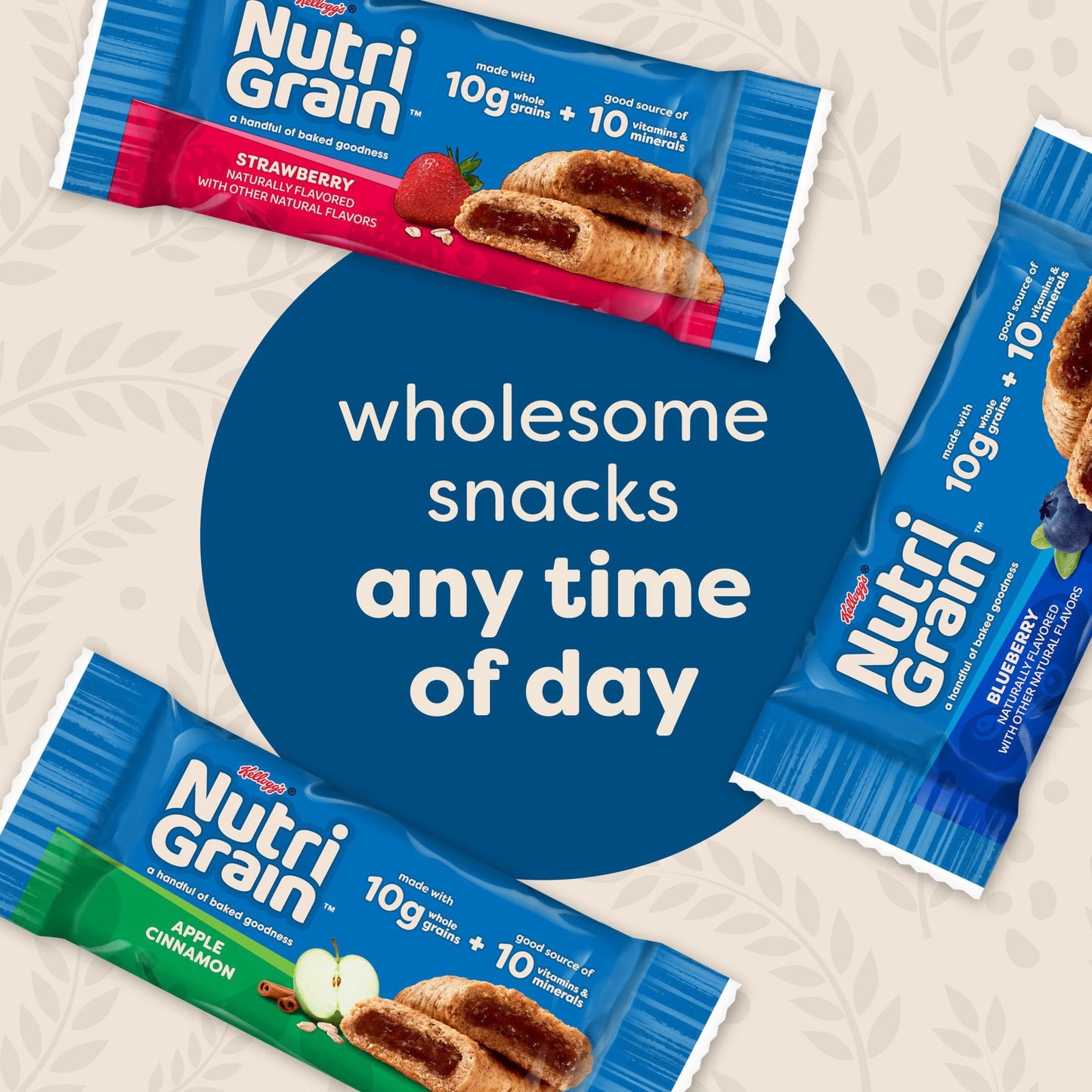 Nutri-Grain Breakfast Bars Variety Pack, 1.3 oz., 36 pk.