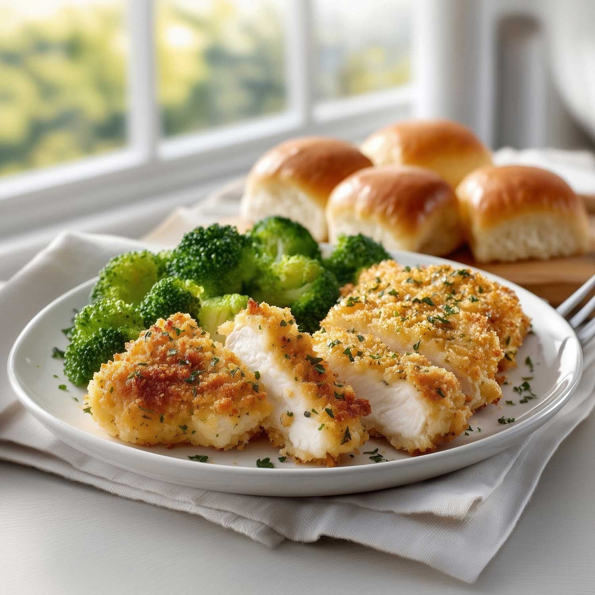 Kinder’s Crispy Panko Blend, Buttery Garlic & Herb Seasoned, 13 oz.