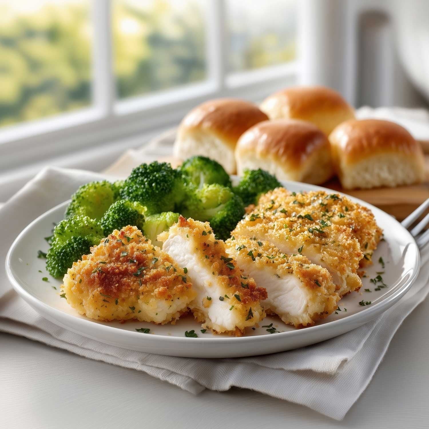 Kinder’s Crispy Panko Blend, Buttery Garlic & Herb Seasoned, 13 oz.
