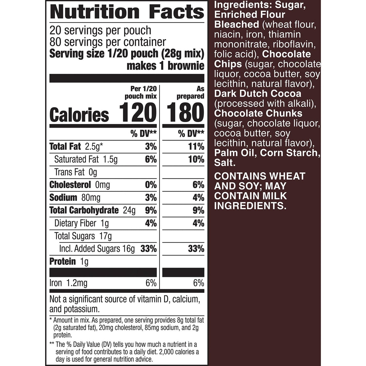 Betty Crocker HERSHEY'S Triple Chocolate Fudge Brownie Mix, 20 oz., 4 pk.