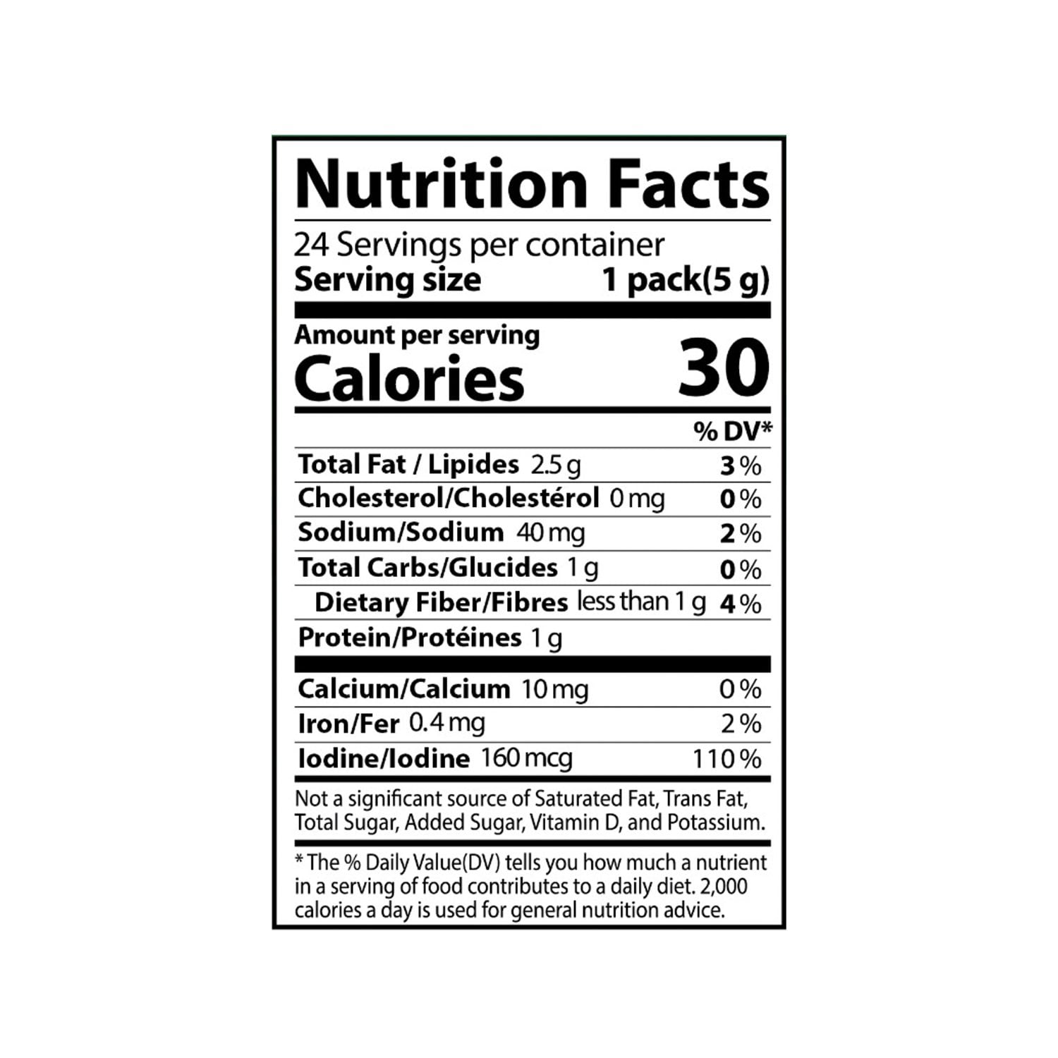 Jayone Roasted & Lightly Salted Seaweed, 0.17 oz., 24 pk.