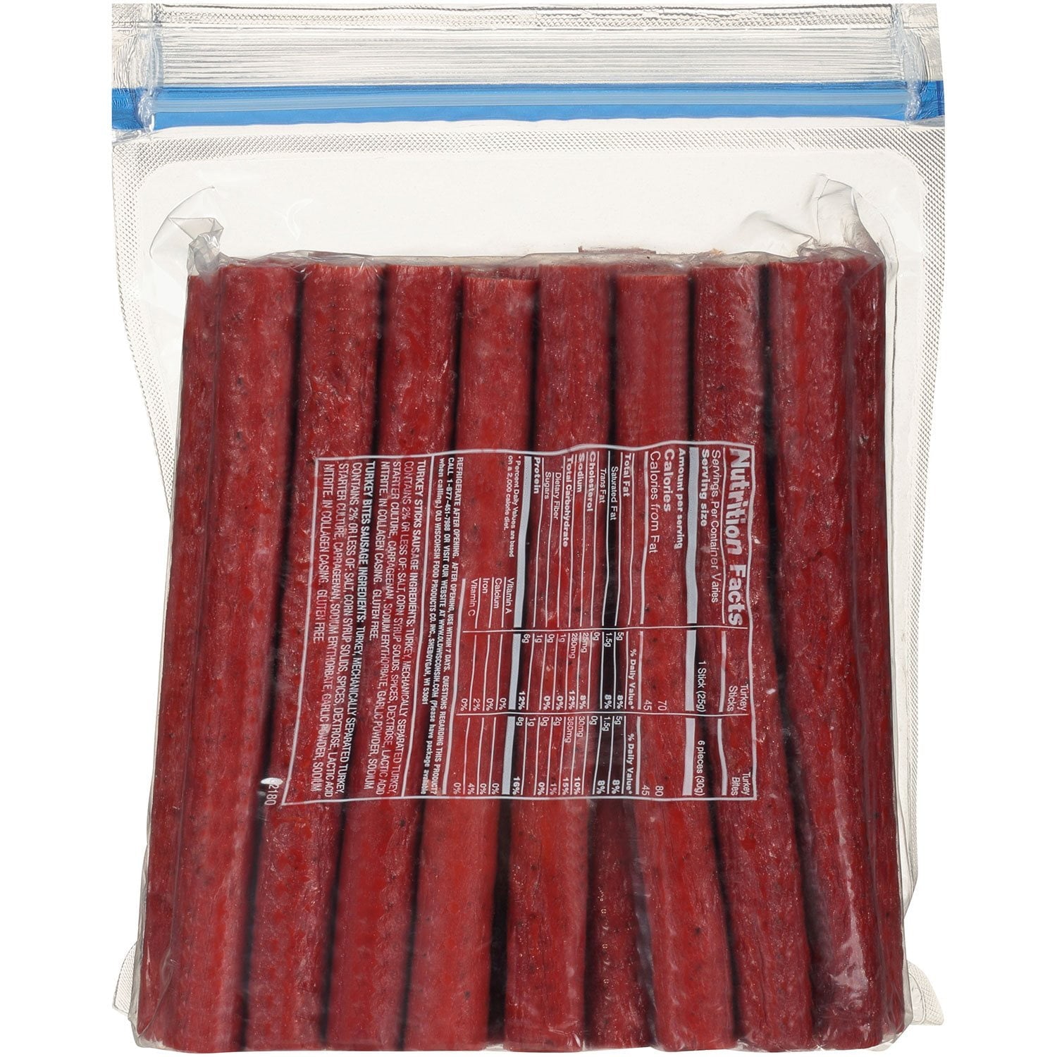 Old Wisconsin Turkey Snack Sticks 32 oz.