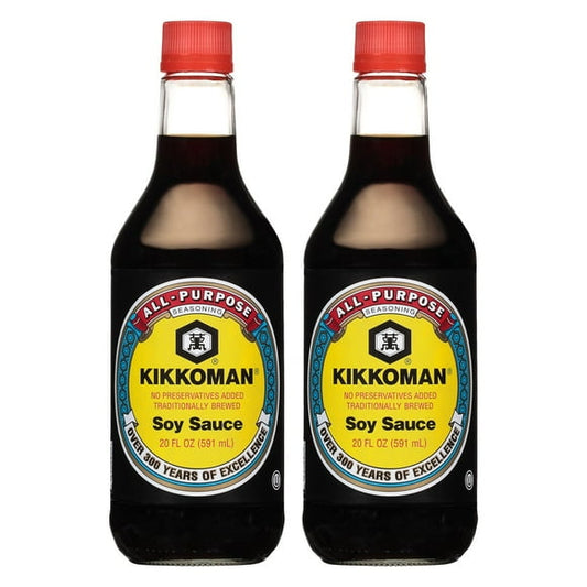 Kikkoman Soy Sauce, 20 oz., 2 pk.