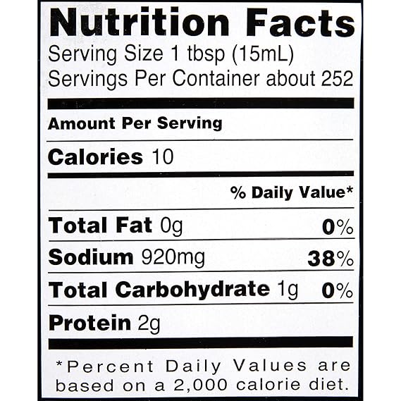 Kikkoman Traditionally Brewed Soy Sauce, 1 Gallon