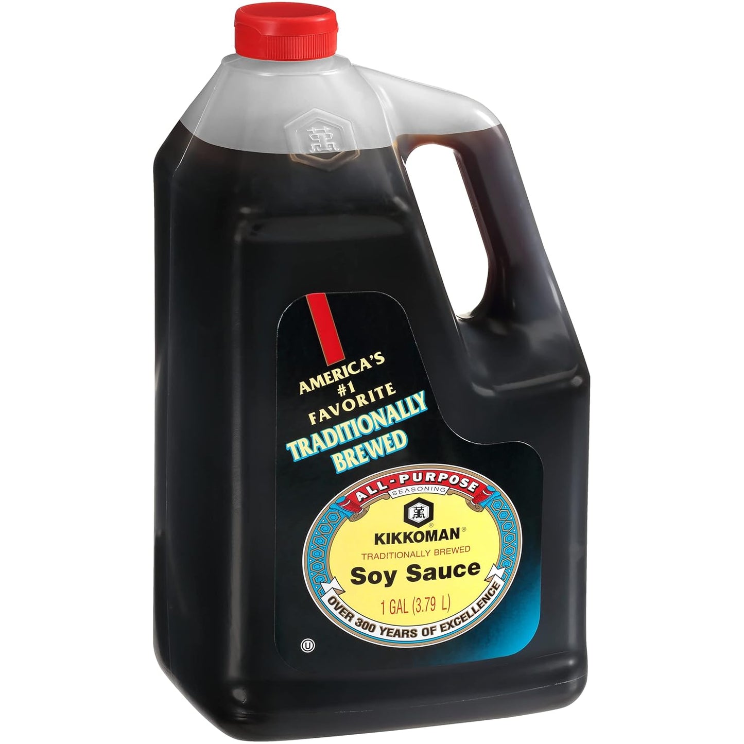 Kikkoman Traditionally Brewed Soy Sauce, 1 Gallon