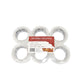 12 Rolls 2”x110YD, 2mil Carton Sealing Clear Packing Tape Box Shipping - Default Title