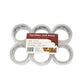 6 Rolls 2”x55YD, 2mil Carton Sealing Clear Packing Tape Box Shipping (6 Rolls) - Default Title