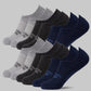 MEN'S 6-PACK COOL COMFORT NO SHOW SOCKS