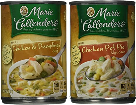 Marie Callender Chicken Variety Soup, 8 Pack