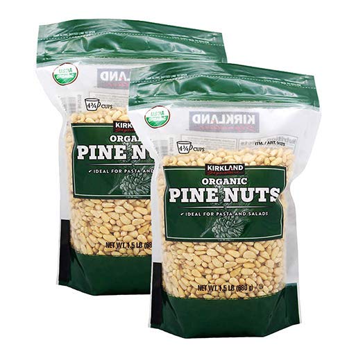 Kirkland Signature Pine Nuts, Organic - 1.5 lb bag