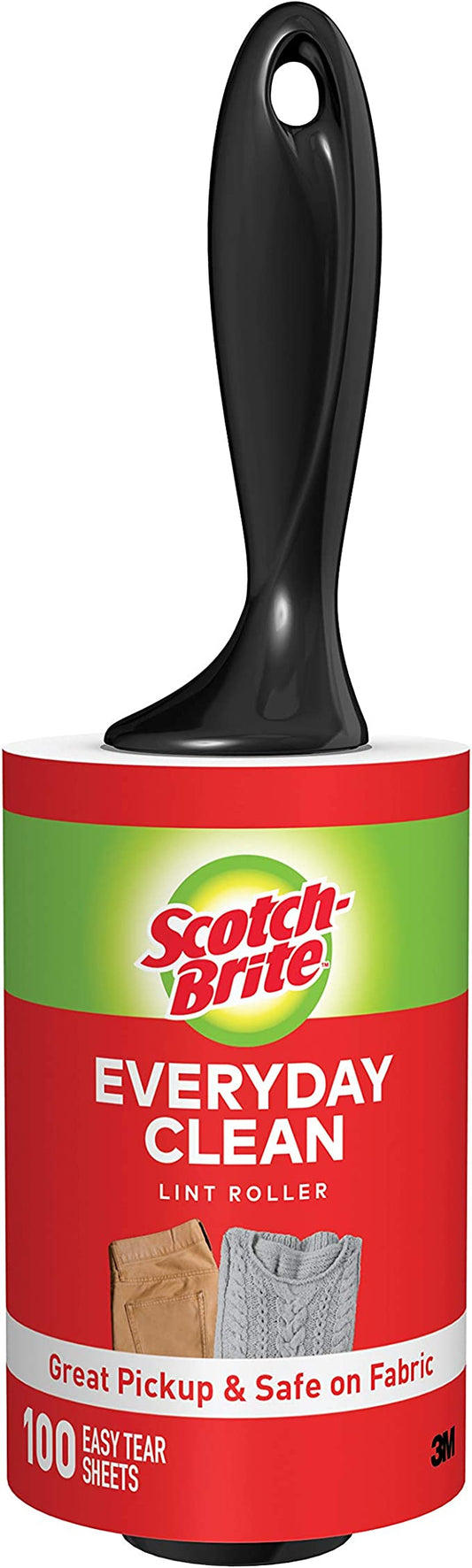 Scotch-Brite Lint Roller 100 Easy Tear Sheets