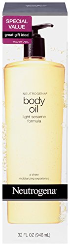Neutrogena Lightweight Body Oil for Dry Skin, Sheer Moisturizer