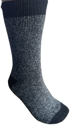 Avalanche Men's Ultimate Thermal Socks 3 Pairs/1 Pack - Black, Size 6-12