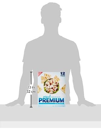 Nabisco Original Premium Saltine Crackers Topped with Sea Salt, 3 Pound