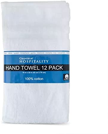 Grandeur Hospitality Hand Towel 12 Pack