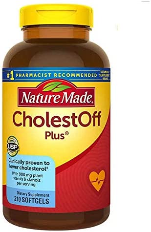 CholestOff Plus Softgels for Heart Health-Cholest Off Plus, 210 Softgels