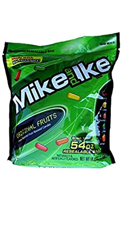 Mike & Ike Chewy Assorted Fruit Flavored Candies, 54 Oz