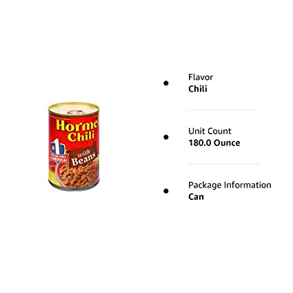 Hormel Chili with Beans