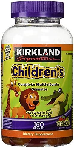 Kirkland Signature FsmJUt Childrens Complete Multivitamin Gummies, 160 Count