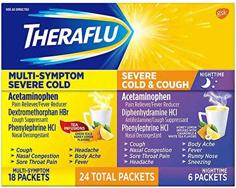 Theraflu Multi-Symptom and Nighttime