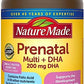 Nature Made Prenatal + Dha 200 mg Dietary Supplement (Netcount 150 Soft Gels), 150Count