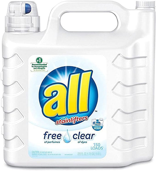 All Ultra with Stainlifter Free & Clear - 225 Oz