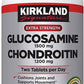 Kirkland-Signature Extra Strength Glucosamine 1500mg/Chondroitin 1200mg Sulfate - 220 Tablets
