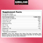 Kirkland Signature Expect More Calcium Citrate Magnesium and Zinc.