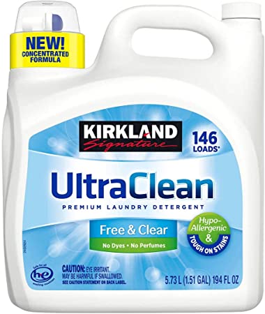 Kirkland Signature Ultra CleanLiquid Laundry Detergent, 146 loads