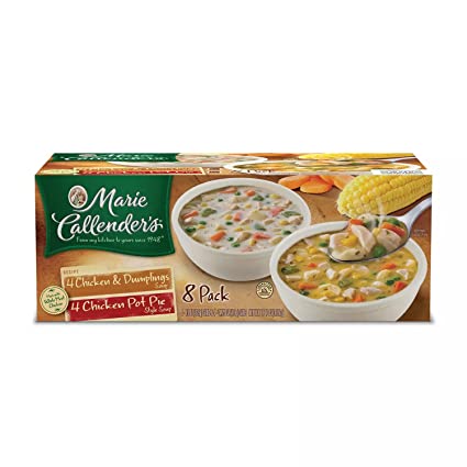 Marie Callender?Chicken Variety Soup, 8 Pack