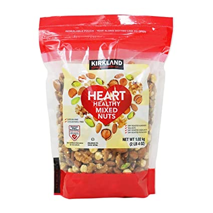 KIRKLAND SIGNATURE Heart Healthy Mixed Nuts, 36 Ounce