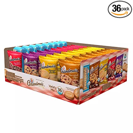 Grandmas Cookies Variety Tray 36 Ct