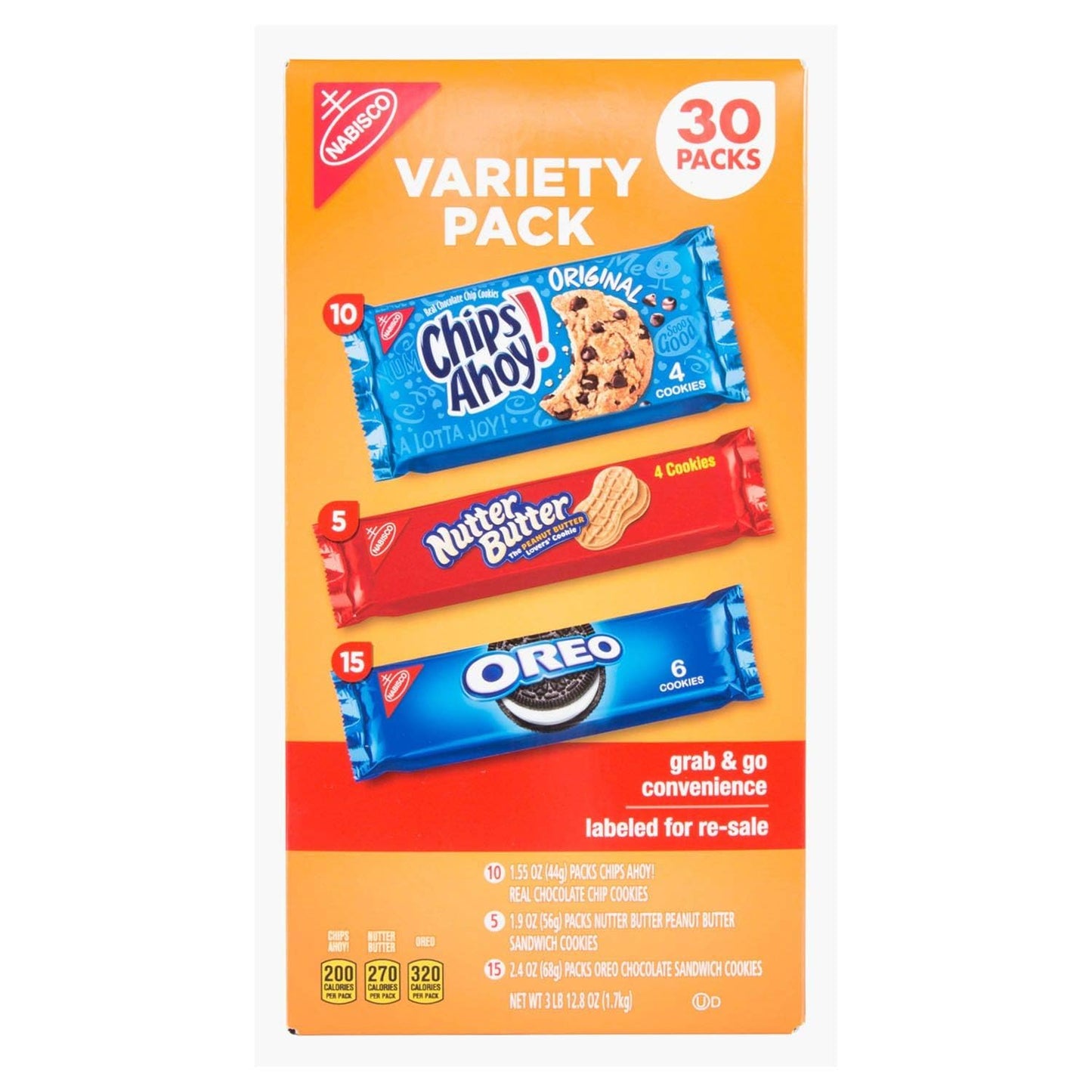 Nabisco Cookie Variety Pack (30 Pk.) 61 Ounce