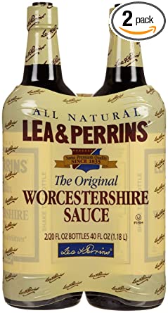 Lea & Perrins Worcestershire Sauce, 20 Fl Oz (Pack of 2)