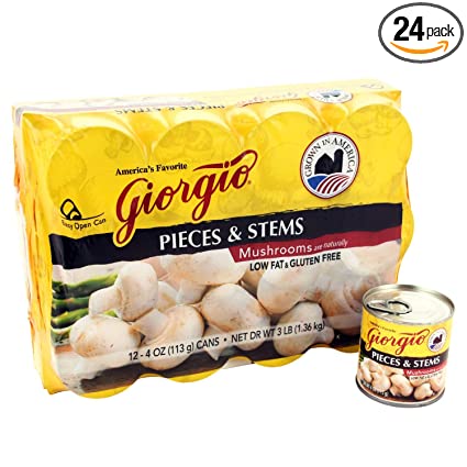 Giorgio Mushroom Pieces & Stems