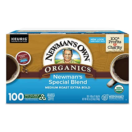 Newman's Own Organics Special Blend Extra Bold K-Cups, 100 ct.