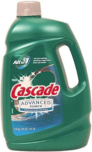 Click image to open expanded view  Cascade Advanced Power dishwasher detergent gel 125 oz Plastic Bottle