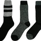 Avalanche Men's Ultimate Thermal Socks 3 Pairs/1 Pack - Black, Size 6-12