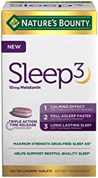 Nature’s Bounty Sleep 3-120 Tablets