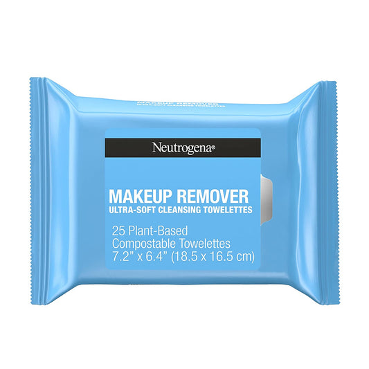 Neutrogena Makeup Remover Facial Cleansing Towelettes, 25 ct