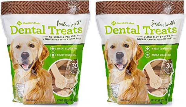 Member's Mark Dental Chew Treats for Dogs