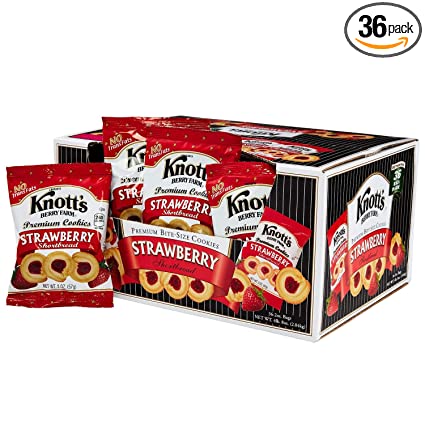 Knott’s Berry Farm Strawberry Shortbread Cookies 36
