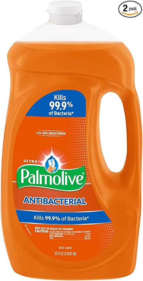 Palmolive Ultra Antibacterial Dish Liquid, 102 fl. oz. (pack of 2)