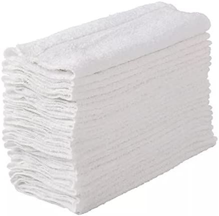 Member Mark Commercial Hospitality Towels Good for Hotels, spas and Residential use (White, washcloth Set), 12 inch x 12 in