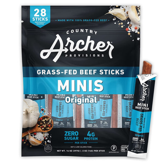 Country Archer Mini Beef Sticks Original Flavor