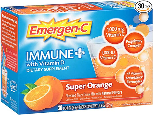 Emergen-C Immune+ 1000mg Vitamin C Powder